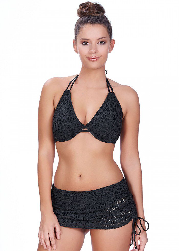 Freya Swimwear Sundance Underwired Bandless Halter Bikini Top 3971