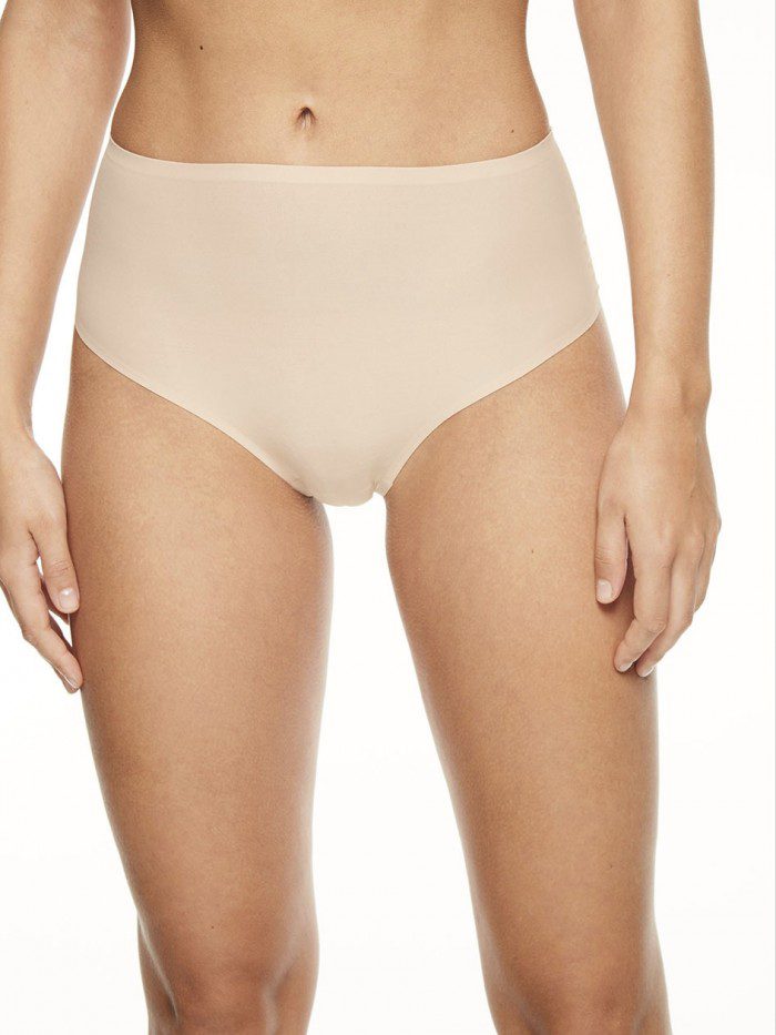 Intimates Soft Mesh Thong in Almond